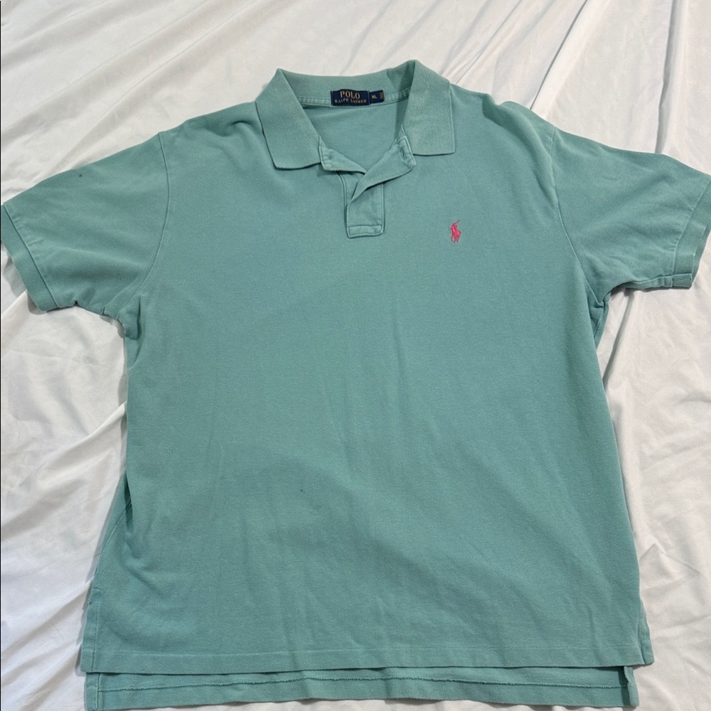 Ralph Lauren Men's Mint Polo Shirt